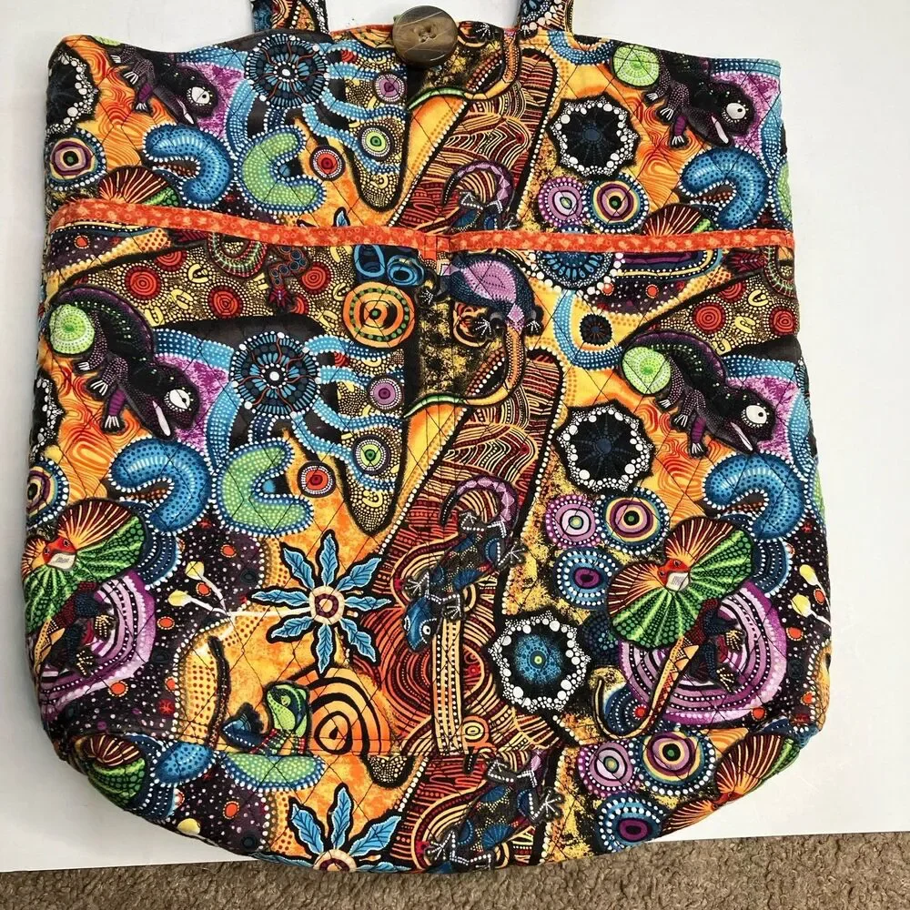 Women’s Paisley Print Handmade Large Shoulder Tote Bag
